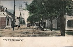 Main St. Spring City, PA Postcard Postcard Postcard