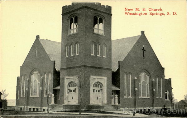 New M.E. Church Wessington Springs South Dakota