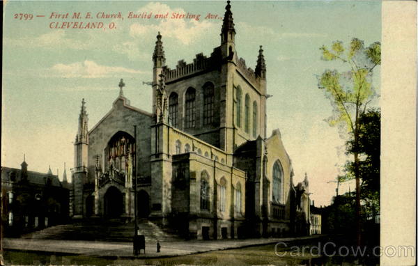 First M.E. Church, Euclid And Sterling Ave Cleveland Ohio