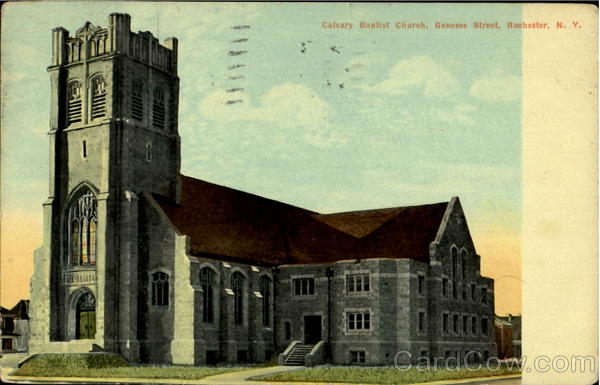 Calvary Baptist Church, Genesee Street Rochester New York