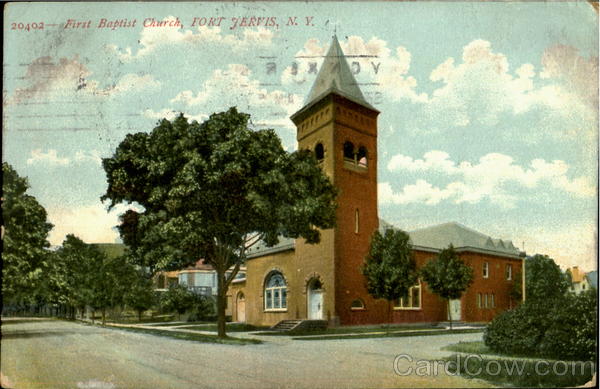 First Bapist Church Port Jervis New York