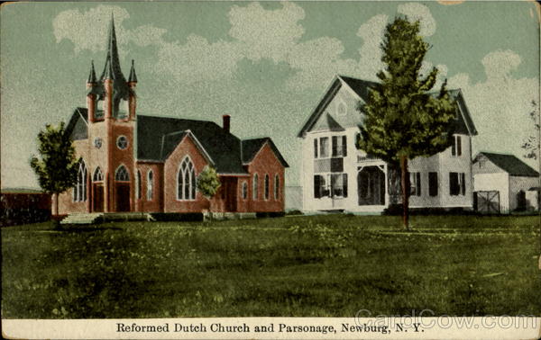 Reformed Dutch Church And Parsonage Newburgh New York