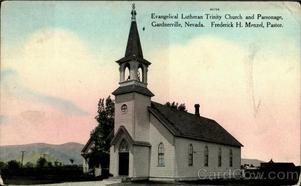 Evangelical Lutheran Trinty Church And Personage Gardnerville Nevada