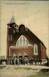 Presbyterian Church Lancaster, SC Postcard Postcard