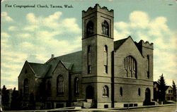 First Congregational Church Postcard