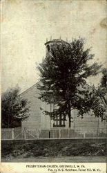 Presbyterian Church Greenville, WV Postcard Postcard