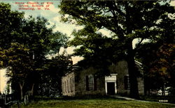 Stone Church Elm Grove. Suburb Of Wheeling Postcard