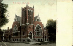 M. E. Church Beloit, WI Postcard Postcard