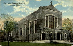 St. Paul'S Episcopal Church Akron, OH Postcard Postcard
