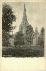 First Congregational Church Austinburg, OH Postcard Postcard