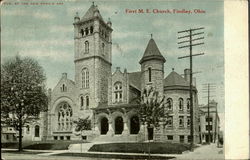 First M.E. Church Postcard