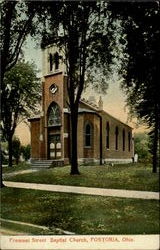 Fremont Street Bapist Church Postcard