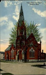 United Bretheren Church Postcard