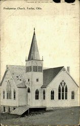 Presbyterian Church Fairfax, OK Postcard Postcard