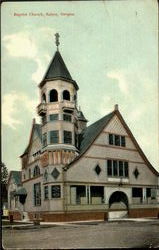 Baptist Church Salem, OR Postcard Postcard