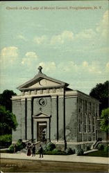 Church of Our Lady of Mount Carmel Poughkeepsie, NY Postcard Postcard