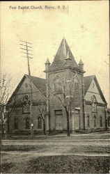 First baptist Church Postcard