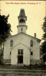 Free Will Baptist Church Postcard