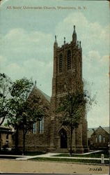 All Soul's Universalist Church Watertown, NY Postcard Postcard