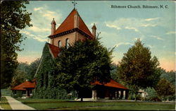 Biltmorte Church Biltmore, NC Postcard Postcard