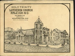 Holy Trinity Lutheran Church Raleigh, NC Postcard Postcard