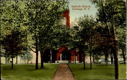 Catholic Church Postcard