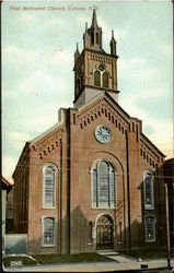 First Methodist Church Postcard