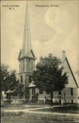 Presbyterian Church Fair Haven, NY Postcard Postcard