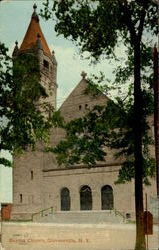 Bapist Church Gloversville, NY Postcard Postcard