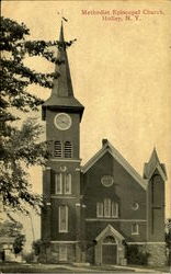 Methodist Episcopal Church Holley, NY Postcard Postcard