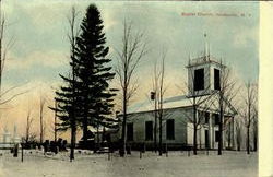 Baptist Church Jordanville, NY Postcard Postcard