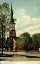 Methodist Episcopal Church Newark, NY Postcard Postcard