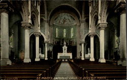 St. Mary'S Catholic Church Postcard