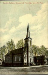 Swedish Lutheran Church And Parsonage Postcard