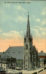 St. Ann'S Church Gloucester, MA Postcard Postcard