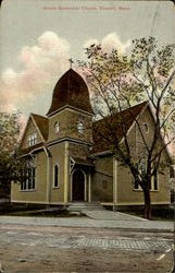 Grace Episcopal Church Everett, MA Postcard Postcard