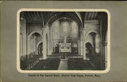 Church Of The Sacred Heart Postcard