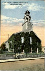 Old North Congregational Church Marblehead, MA Postcard Postcard
