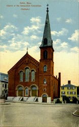 Church Of The Immaculate Conception. (Catholic) Postcard