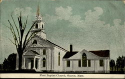 First Baptist Church Postcard