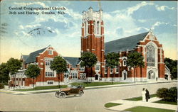Central Congressional Church, 36th And Harney Postcard