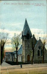 St. John'S Episcopal Church, Broadway And Rovden Street Postcard