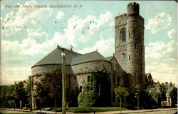 St. Paul'S Church Paterson, NJ Postcard Postcard