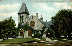 First Presbyterian Church Postcard