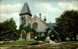 First Presbyterian Church South Orange, NJ Postcard Postcard