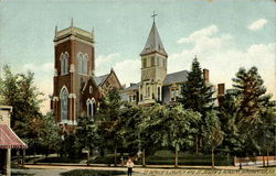 St. Patrick'S Church And St. Joseph'S Academy Postcard