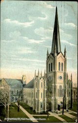 First Presbyterian Church Binghamton, NY Postcard Postcard