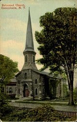 Reformed Church Canajoharie, NY Postcard Postcard