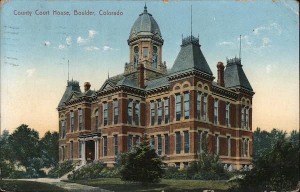 County Court House Boulder Colorado