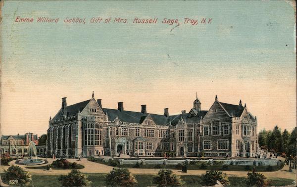 Emma Willard School, Gift of Mrs. Russell Sage Troy New York
